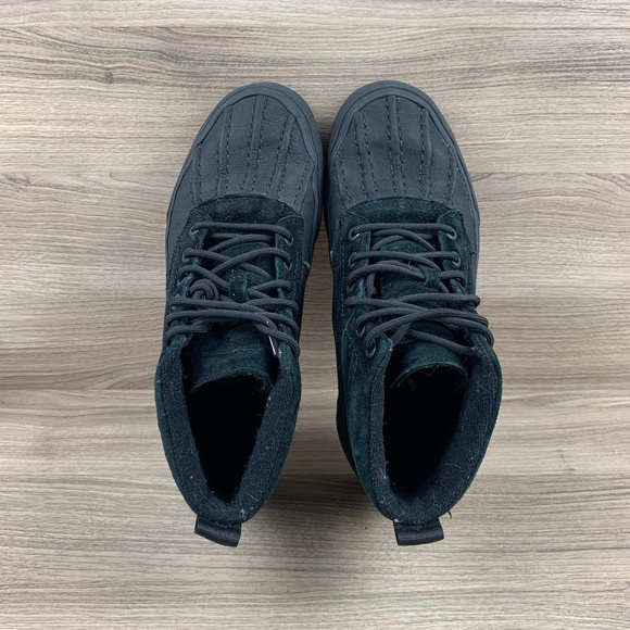 Vans Sk8-Hi Scotchgard Black Suede - Picture 6 of 8